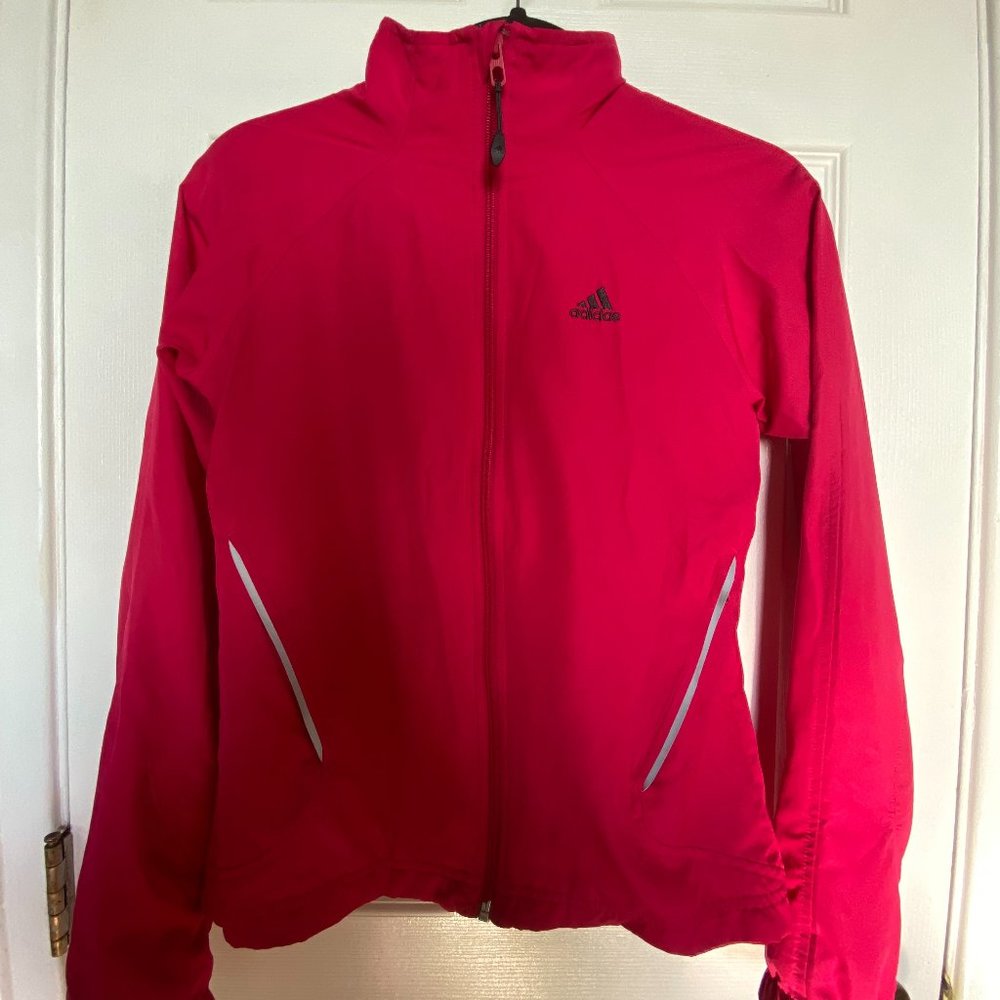 Adidas Magenta Windbreaker